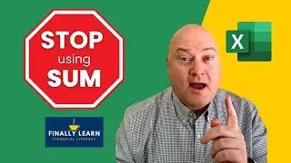 Stop Using SUM in Excel: Use AUTOSUM Instead