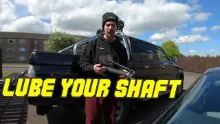 How to grease Prop Shaft Universal Joints Mitsubishi L200 K74 (UJ)