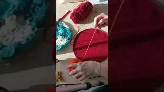 Как вяжу берет крючком 