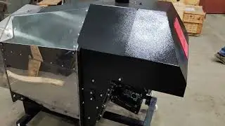 Пеллетная горелка 500 кВт - обзор конструкции готового изделия