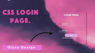 Actual CSS Login Page Design | ASMR ( no-talking )