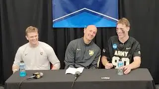 ARMY Lacrosse after defeating Maryland NCAA Tournament 2023