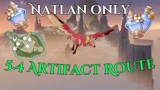 ULTIMATE NATLAN ARTIFACT ROUTE & Guide 5.4 | NO CHASCA | Genshin Impact