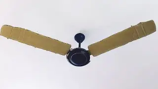 Crompton Super Briz Deco Ceiling Fan | Ceiling fan Expriment | Cardboard ceiling fan | Fan