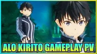 『SAOFD』ALO Spriggan Kirito Arrives in Sword Art Online Fractured Daydream! 