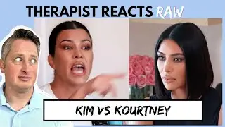 Kim SLAPS Kourtney | Therapist Reacts RAW to the Kardashians