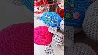 ÜCRETSİZ TARİF İÇİN ABONE OLUN LÜTFEN 💙💜 #amigurumitarif #amigurumi #örgü #amigurumitavşan #shorts