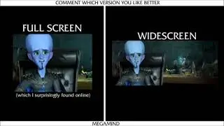 Aspect Ratio Comparison - A Megamind Clip