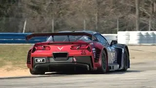 Callaway Corvette GT3 testing at Sebring