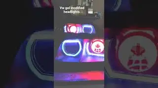 VW gol before and after headlights