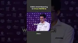 Vidit and Anish React to En Passant Clip! #chess #shorts