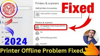 How to Fix Printer Offline Issues In Windows PC Windows 10, 8, 7 |  Fix Printer Offline Error for al