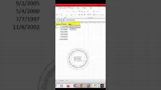 quick find age from Date of birth in excel formula #computer_classes_sannu