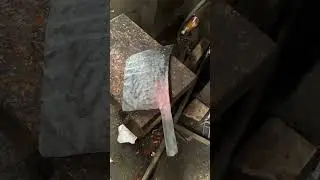 Spring made two pound bone chopping knife