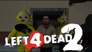 Left 4 Dead 2 but I slaughter Teletubbies with a pan