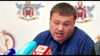 Сергей Беляков исполняет гимн РосЪгосЪциркЪ