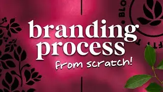 Design a BRAND IDENTITY with me from start to finish