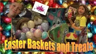 Easter Bunny Baskets with Treats - Creative Princess