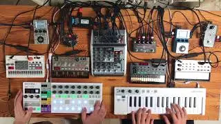 Volca Deep House & Techno Jam (2018-02-16 Part IV)