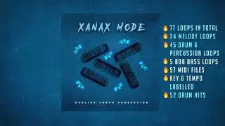 🔥TRAP  DRUM KIT & SAMPLE PACK 2020 | XANAX MODE 🔥