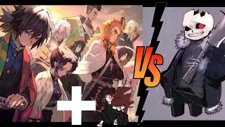 Hashira (+yoriichi) vs Horror sans