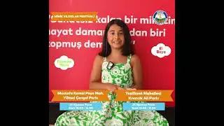 Tüm çocuklarımız için sürprizlerle dolu bir festival hazırladık☺️