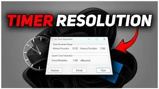 Optimize Timer Resolution for Gaming (2025) | Lower Input Delay FAST