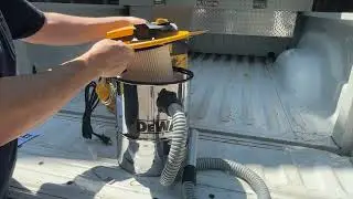 This Dewalt Ash Vacuum Is a Game Changer for Pellet Grills!