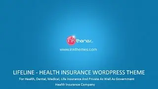 LifeLine - Health Insurance WordPress Theme