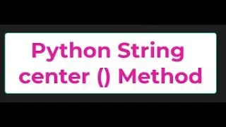 Python String 
