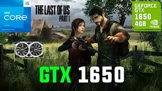 The Last of Us Part I GTX 1650 (1080p,900p,720p Low Settings FSR)