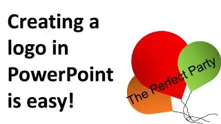 How to... Create a simple logo using only PowerPoint!
