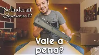 Mesa de som - SOUNDCRAFT SIGNATURE 12 | Excelente custo-benefício