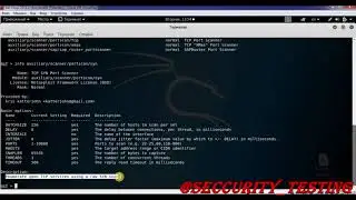 12 Сканирование портов интегрированным NMAP