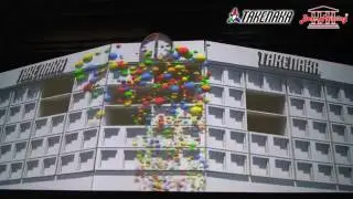 BeamPainting  イベントジャパン2010 【タケナカ　takenaka】3D VIDEO MAPPING