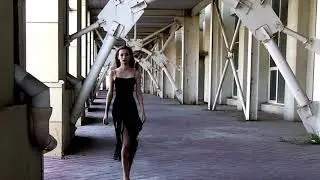 Russian Model Struts Her Stuff