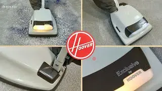 Vintage Hoover U1206 Junior  Dirtsearcher Exclusive Upright Vacuum Cleaner Unboxing & Demo