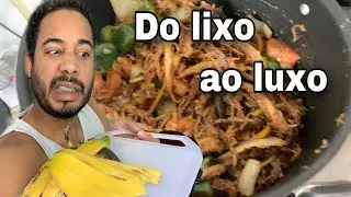 Como fazer um carne vegana da casca de banana