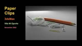 PaperClips in 3dsMax