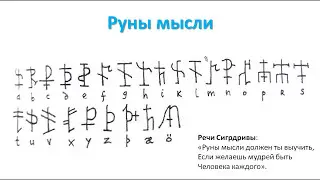Как написать заклинание руническим письмом