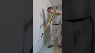 Покраска стены за 20 сек