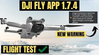 DJI FLY APP 1.7.4 Android Update Flight Test & Review | Mini 3, Mini 2, Mavic Mini