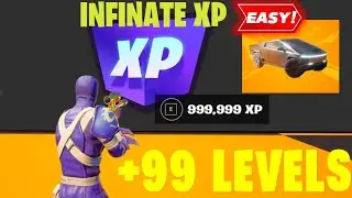 BEST XP MAP IN FORTNITE! (NO TIMER) (EASY+100 LEVELS)