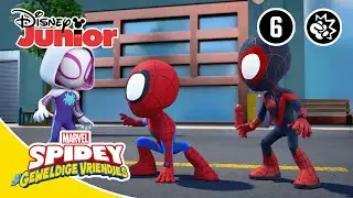🦑 Tentakel trammelant! | Spidey en zijn Geweldige Vriendjes | Disney Junior BE