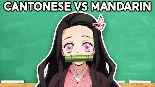 learn chinese from demon slayer (Cantonese VS Mandarin)