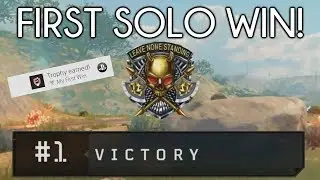 BLACK OPS 4 | FIRST SOLO BLACKOUT WIN!