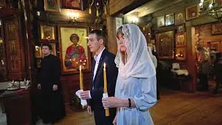 Венчание в Храме Георгия Победоносца в Коптеве