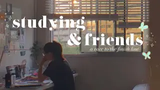 🦋 a race to the finish line (an a level study vlog) 📙🌙  | chrlene