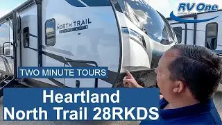 Heartland North Trail 28RKDS Travel Trailer Tour