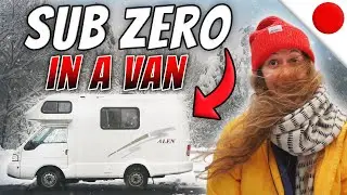 I CAN'T FEEL MY FACE! Can We Survive Winter Vanlife Japan?